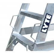 Lyte Industrial WS8 Warehouse Ladder - Side Rails - 8 Treads / Steps